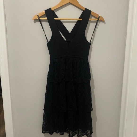 Bebe Mini Black Dress - Picture 1 of 4